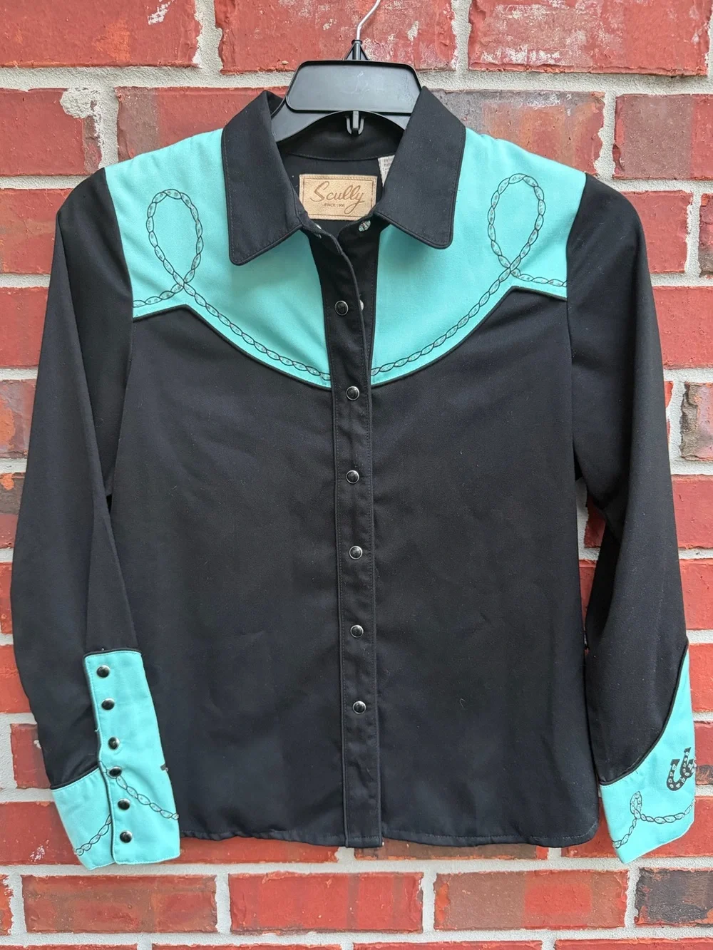 Scully black turquoise